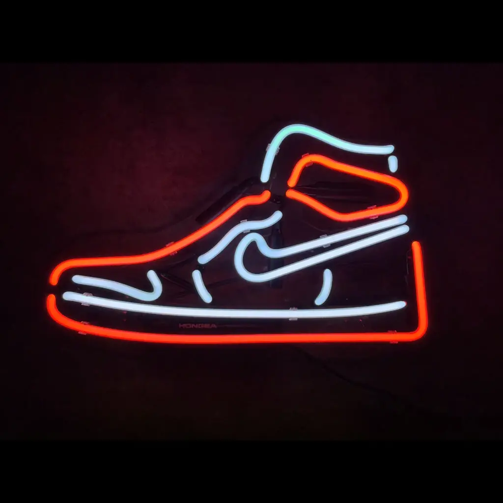 Red Sneaker Neon Signs Light 1