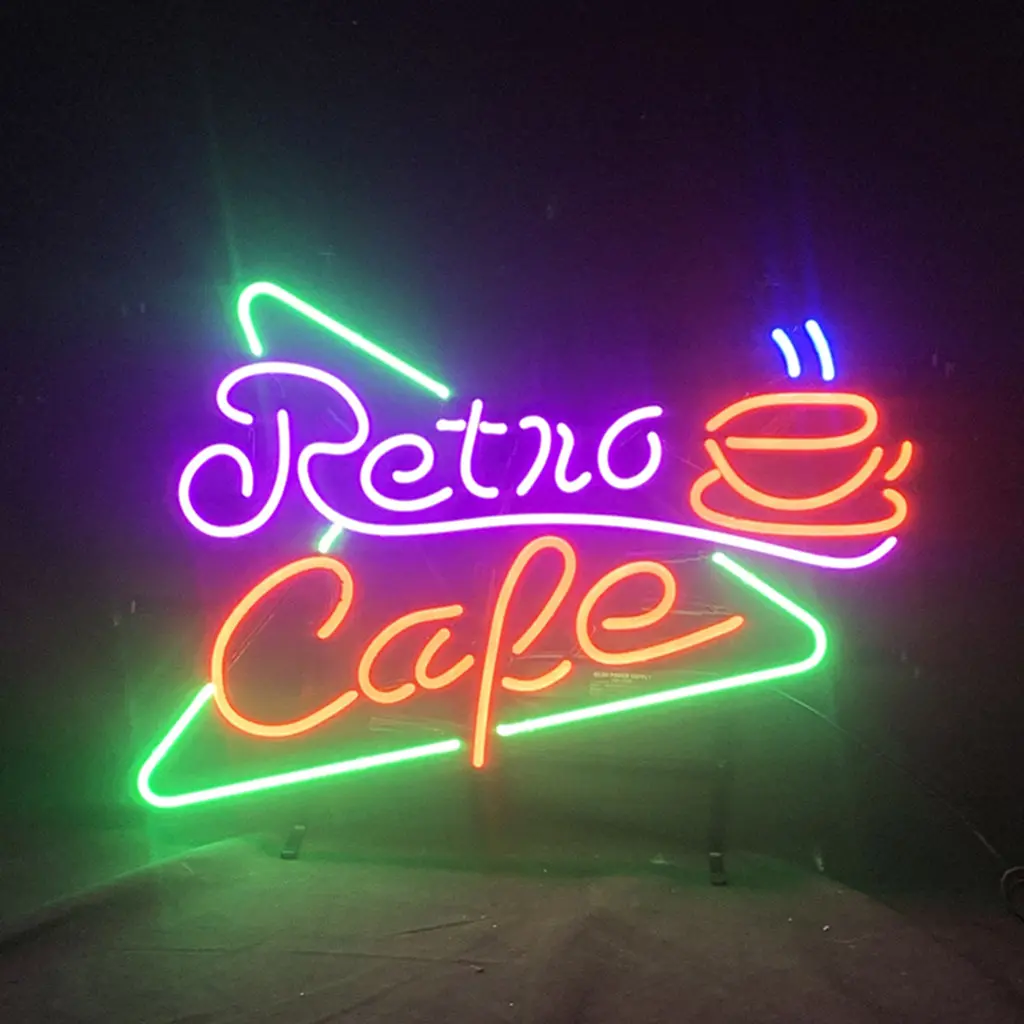 Retro Cafe Neon Light Sign 1
