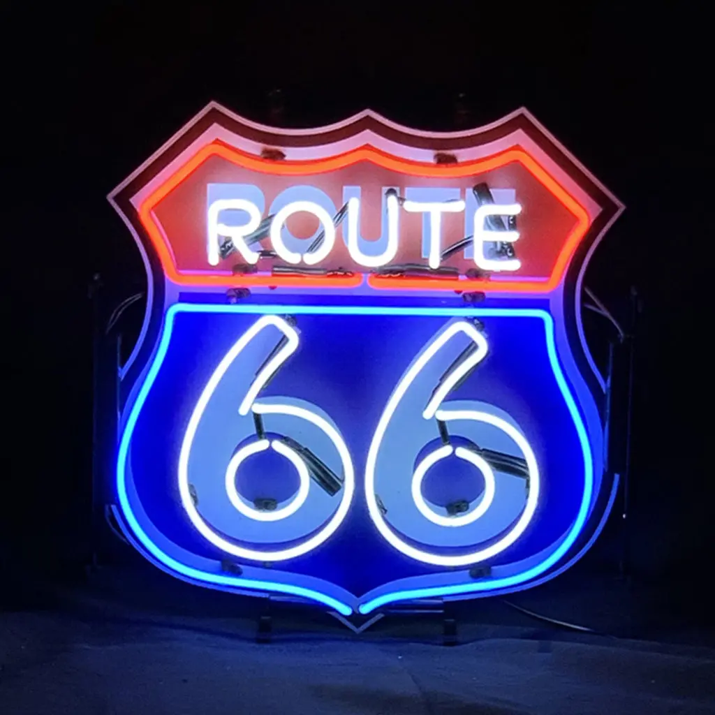Route 66 Mother Road Neon Signs Light 1