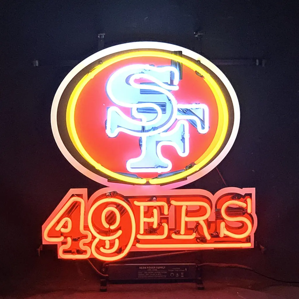 Sf San Francisco 49 Ers Neon Signs Light 1