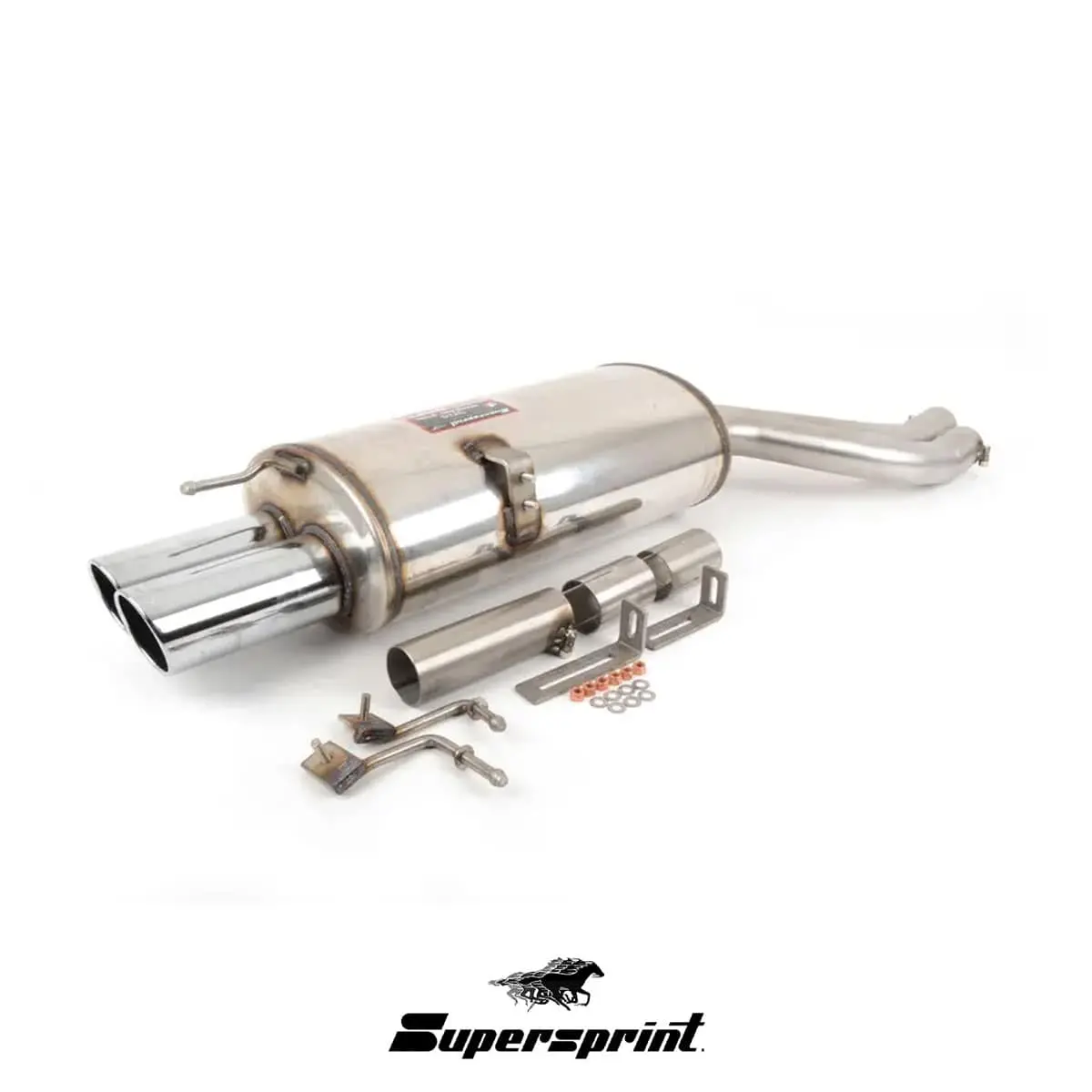 Supersprint Performance Muffler, Bmw E46 Non-M 1