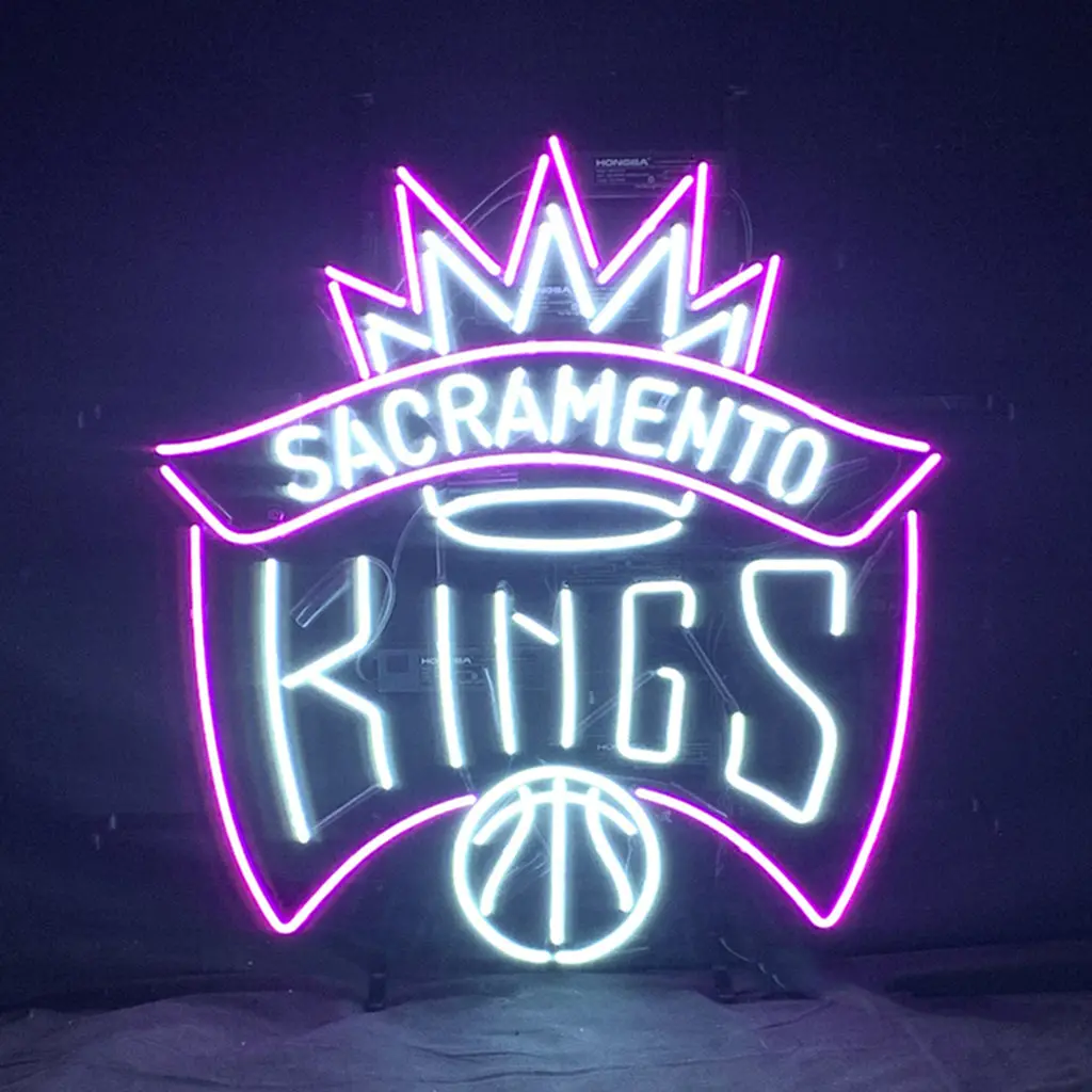 Sacramento Kings Basketball Neon Signs Light 1