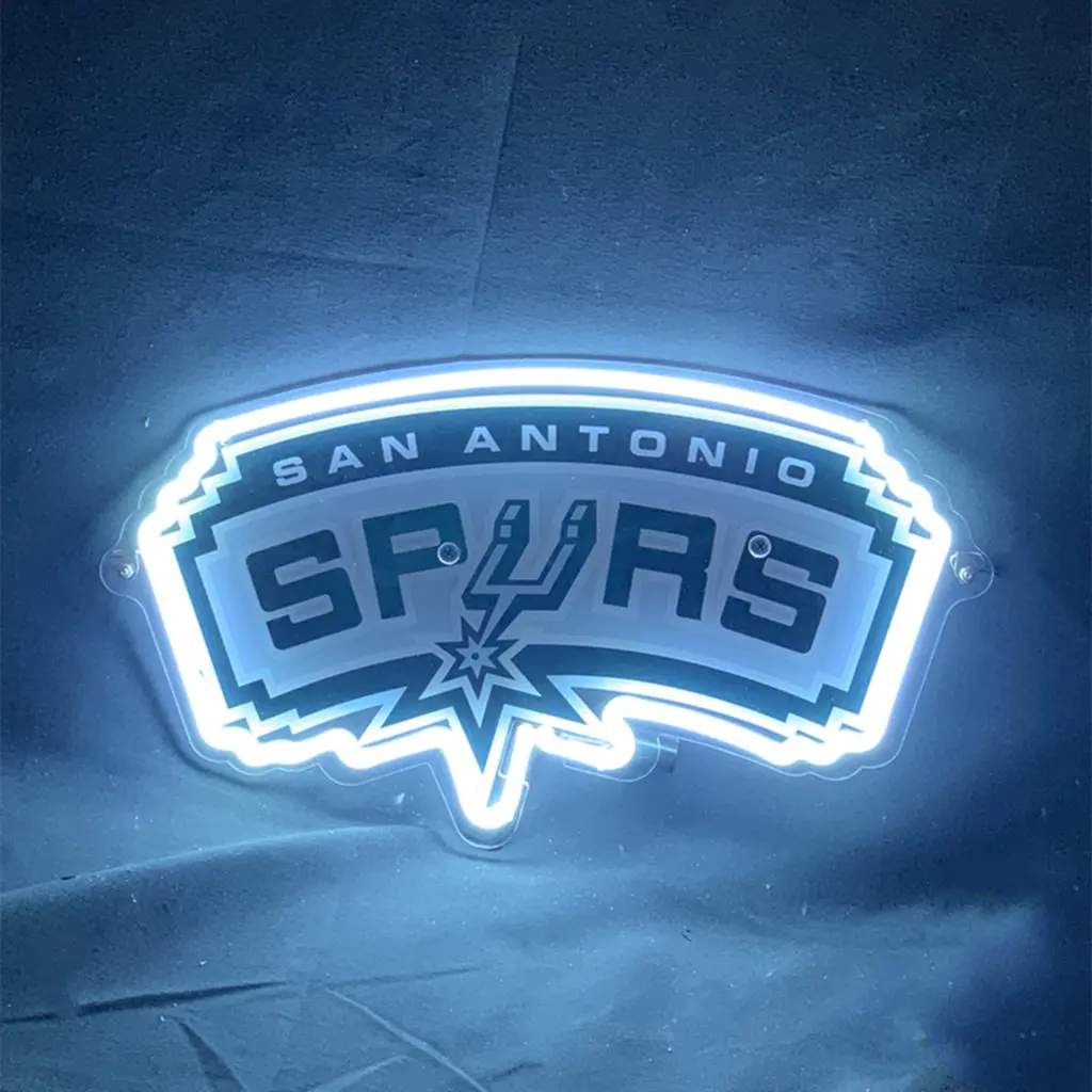 San Antonio Spurs Sport Logo Neon Signs 1