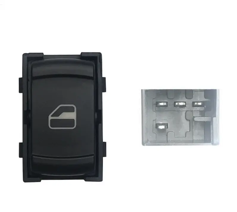 Interruttor Alzavetro  Ant. Dx / Post.Sx=Dx,Golf 97>03 /Passat 00>05- 4 Pin 1