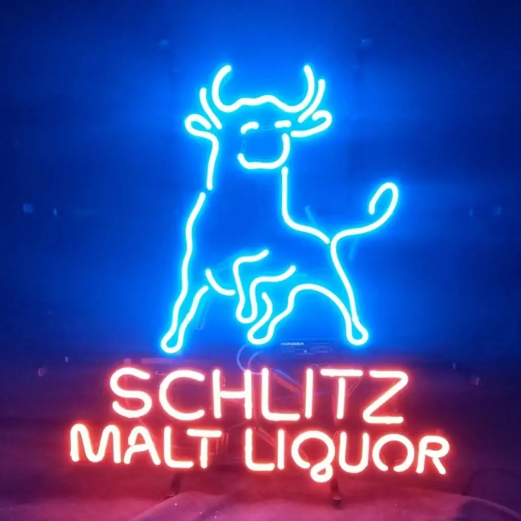 Schlitz Malt Liquor Neon Signs 1