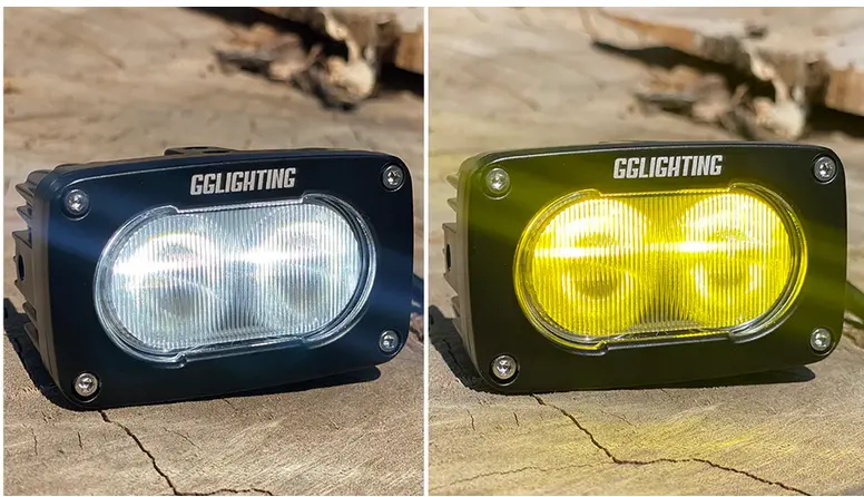Gp10 Offroad Led Pod Bundle Dual Color With Free Wiring Harness 1