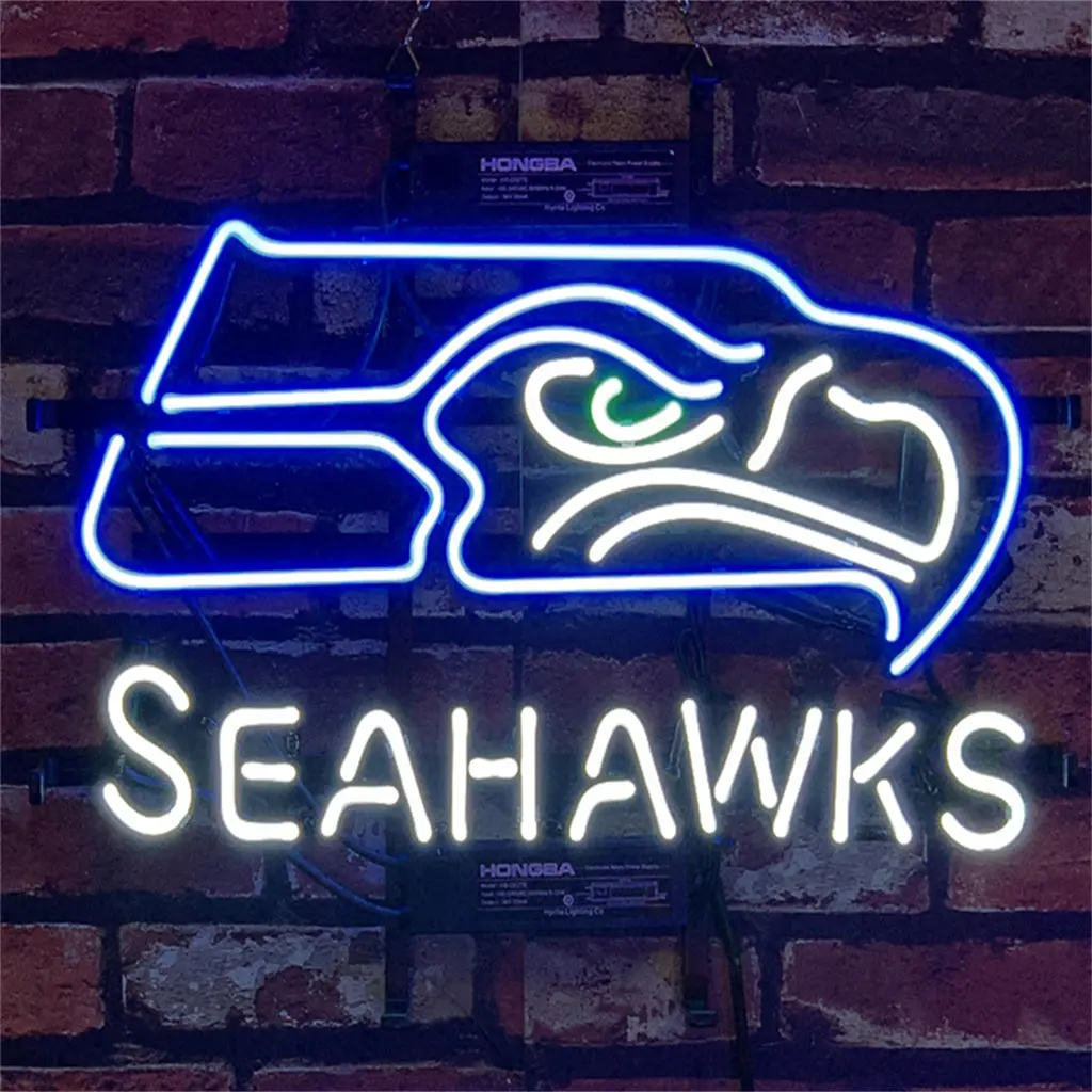Seattle Seahawks Logo Neon Signs Light 1