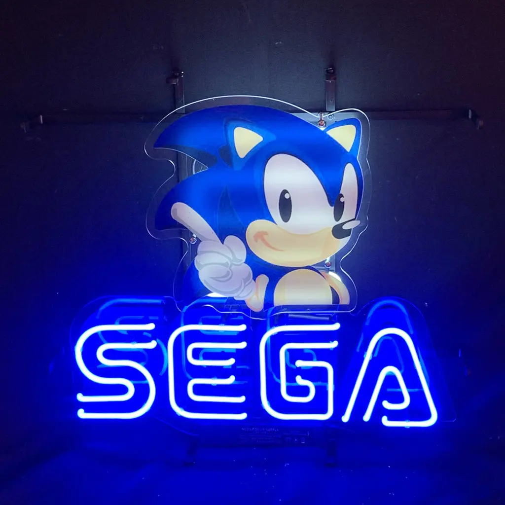 Sega Neon Signs Light 1