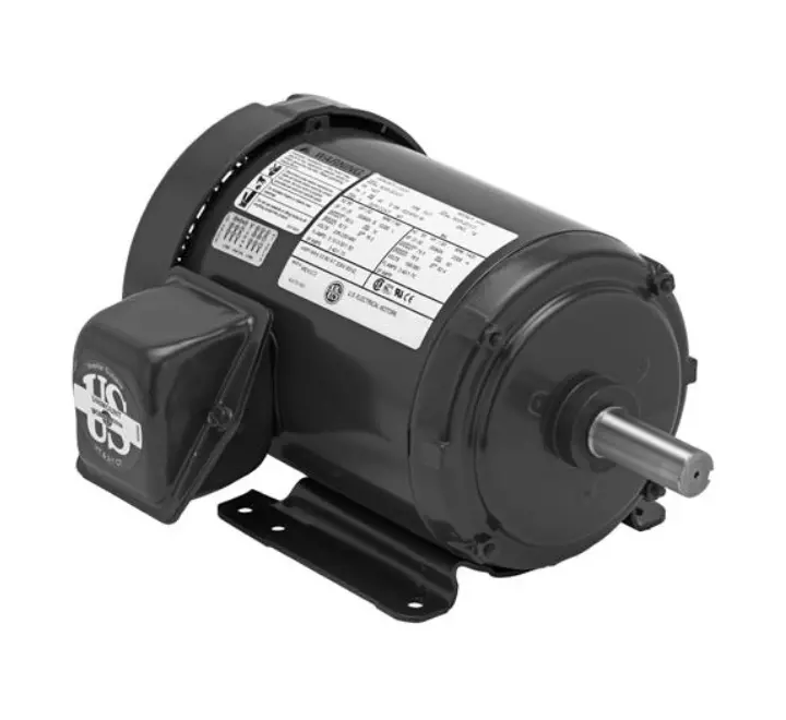 Motor Electrico Trifasico 3 Hp, 1800 Rpm, Frame 182T, Ac 208-230/460 V, Te | Us Motors 1
