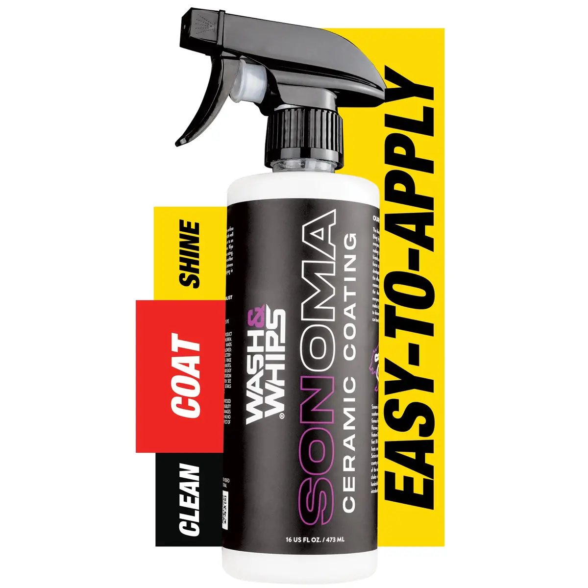 Wash&Whips Sonoma Ceramic Finishing Coating Spray - 9H 1