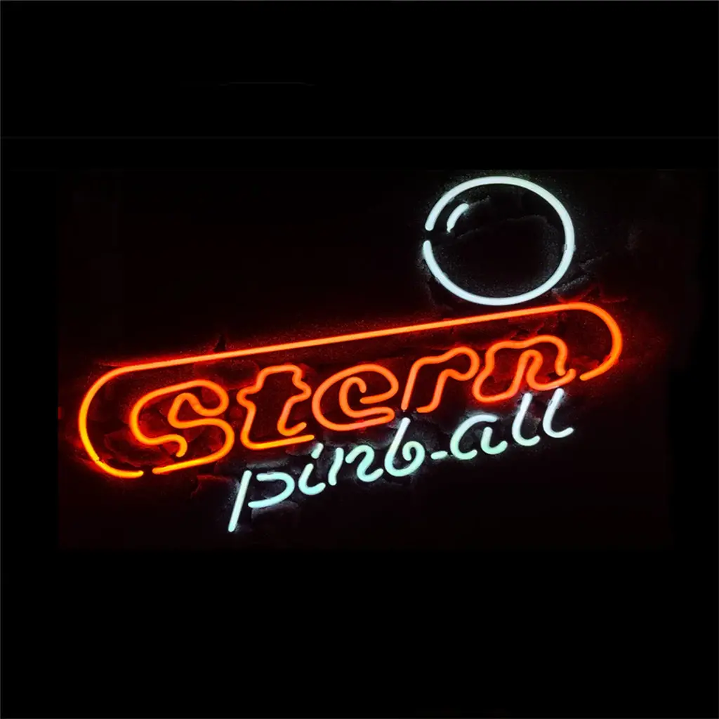 Stern Pinball Machine Neon Signs 1