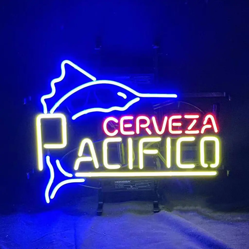 Swordfish Cerveza Pacifico Neon Signs Light 1