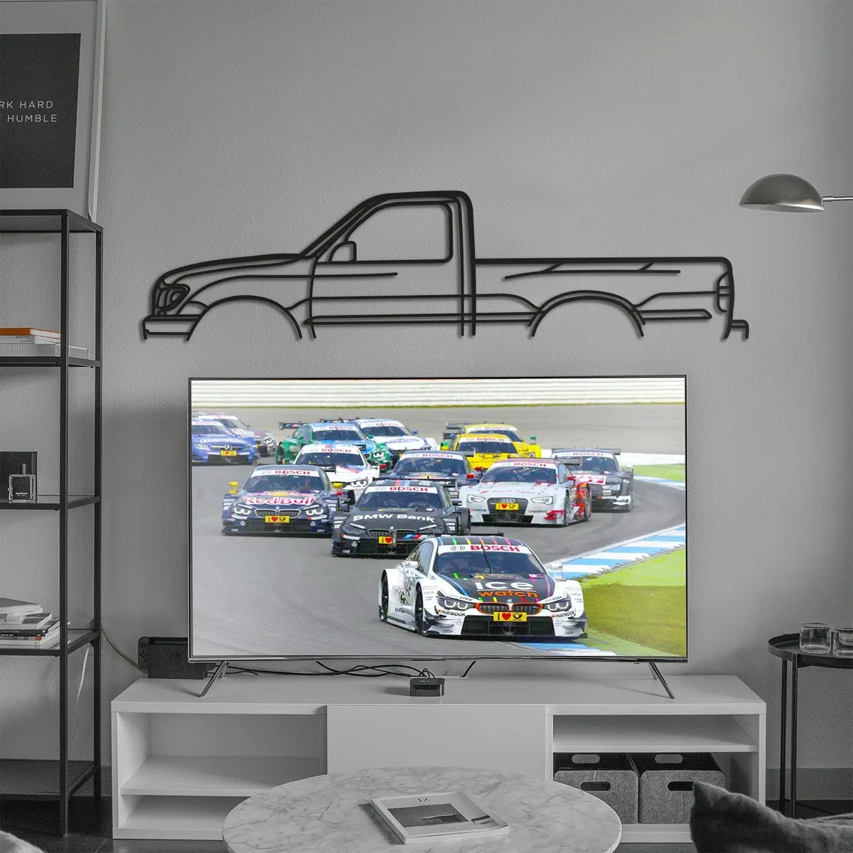 2002 Tacoma Metal Car Wall Art - Mt0303 3