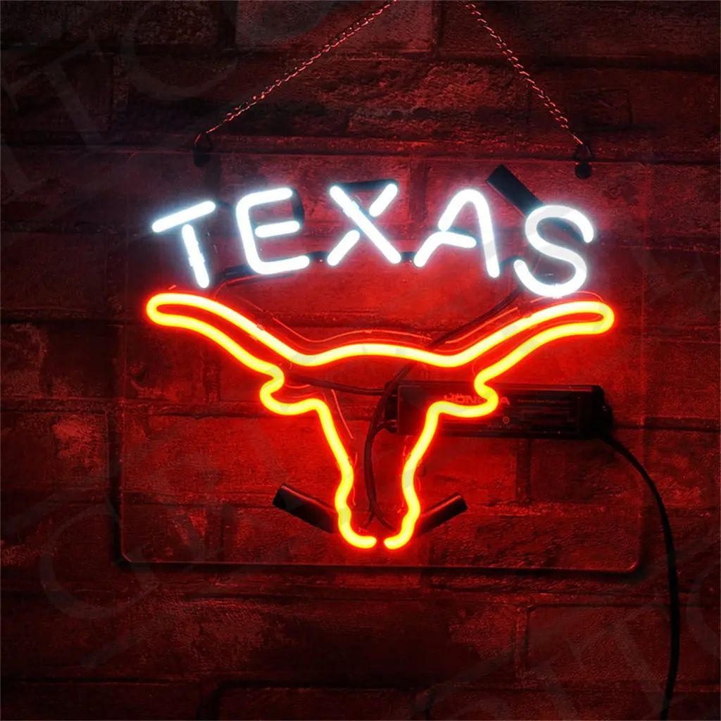 Texas Longhorn Neon Signs 1