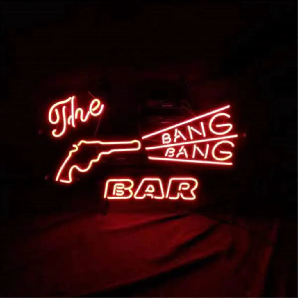 The Bang Bang Bar Gun Neon Light Sign 2