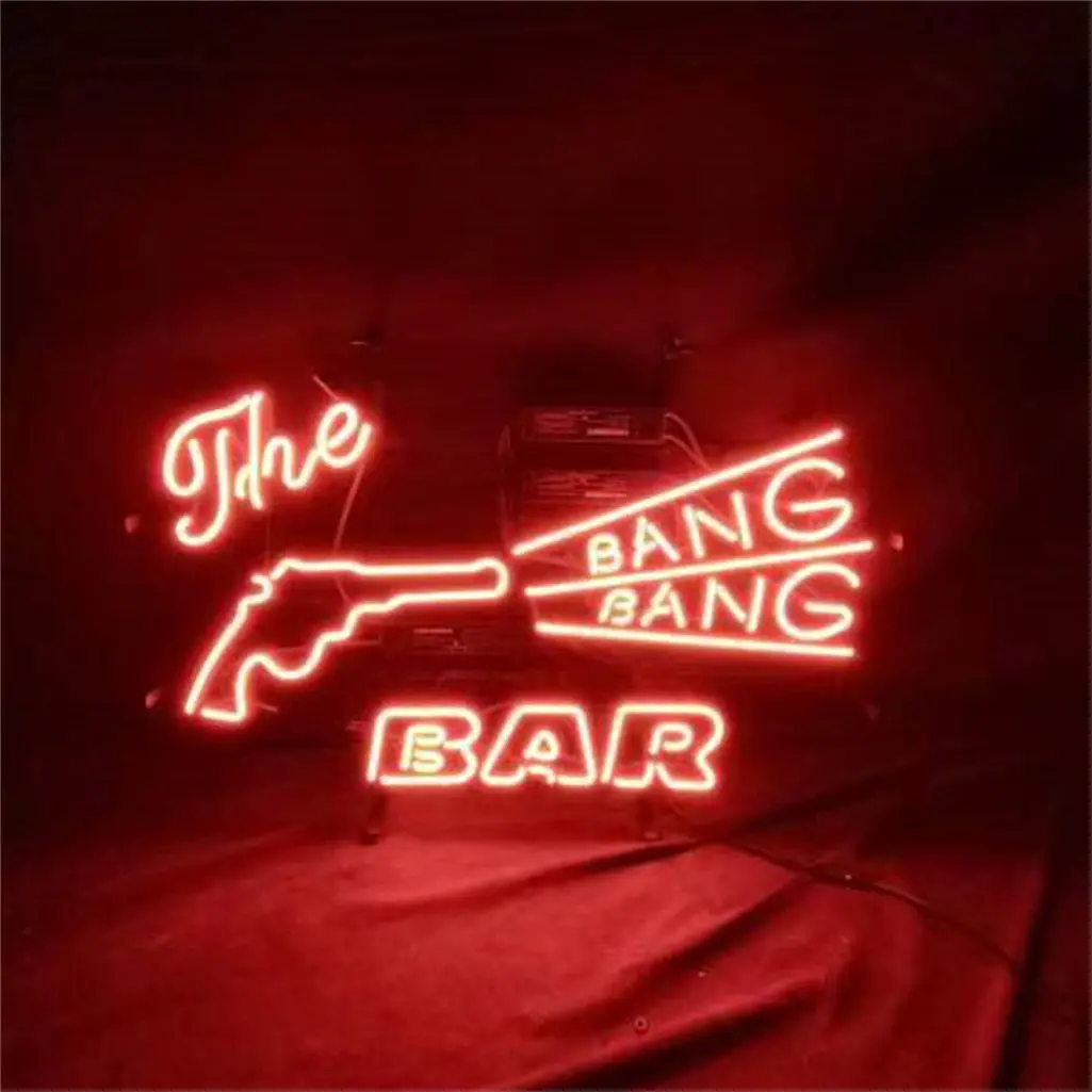 The Bang Bang Bar Gun Neon Light Sign 1