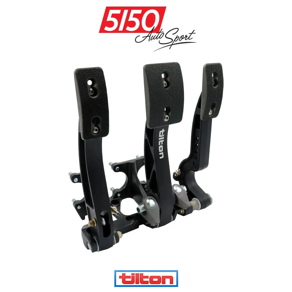 Tilton Engineering 600-Series 3-Pedal Floor Mount Assembly 1