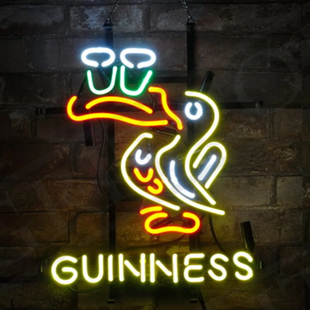 Toucan Bird Guinness Neon Signs Light 1