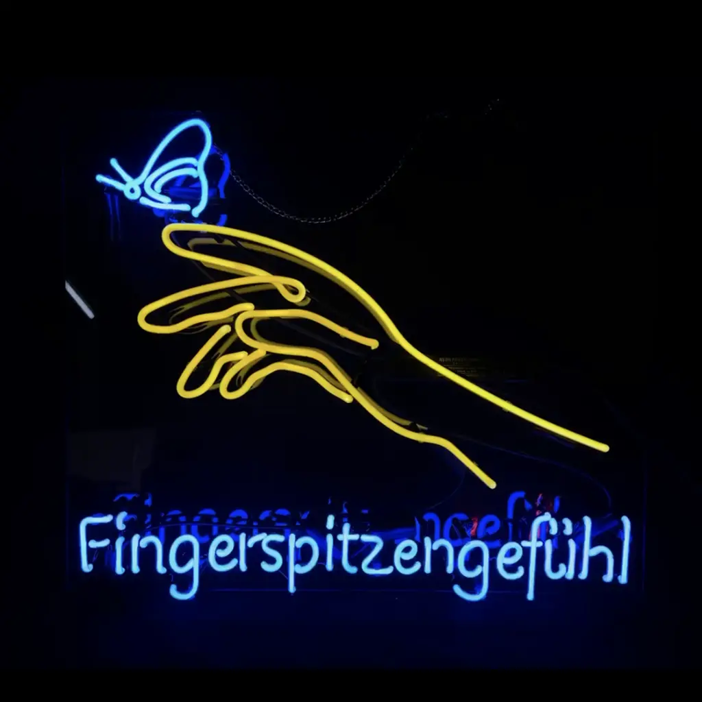 Touch Butterfly Fingerspitzengefuhl Neon Signs 1