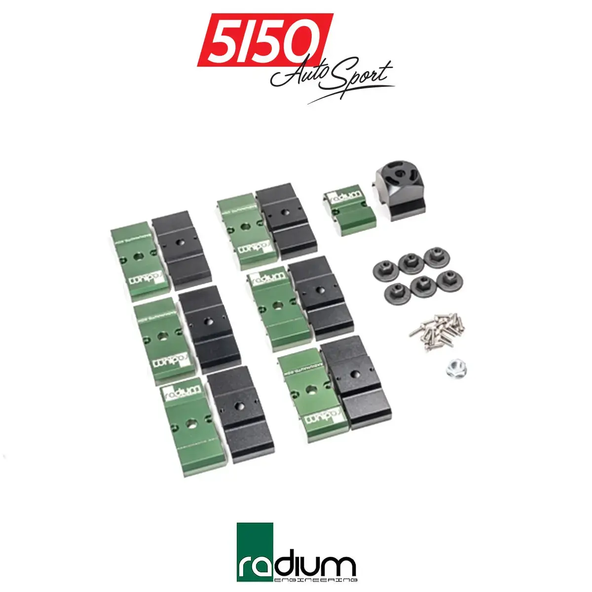 Radium Engineering Fuel Line Retaining Kit, Mk5 Supra 1