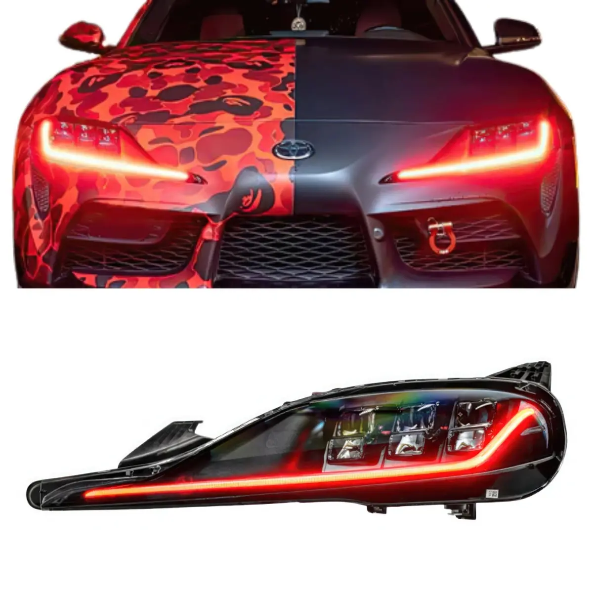 Toyota Supra Rgbw Drl Boards (2020-2024) 1