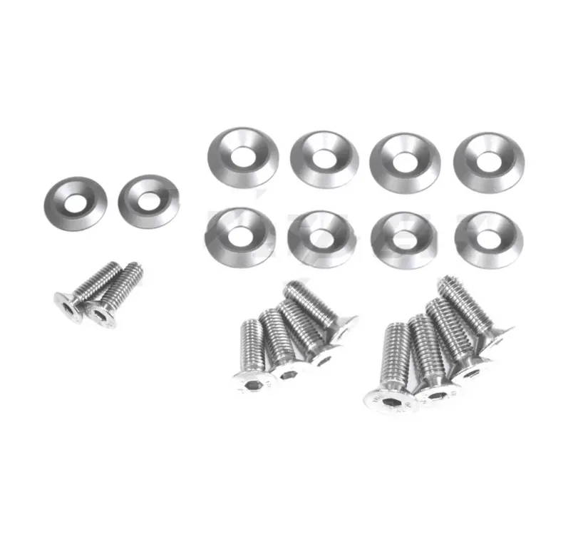 Zspec Trunk Dress Up Bolts® Kit For Scion Frs/Subaru Brz/Toyota 86 '13-21, Stainless & Billet 1