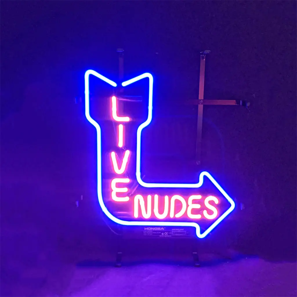 Turn Right Arrow Live Nudes Neon Signs 1