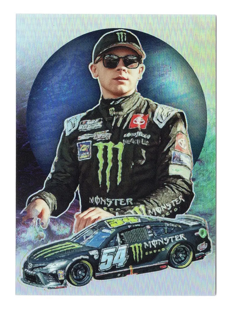 Ty Gibbs 2023 Panini Prizm Racing Profiles (Rare Ssp Case Hit) Nascar Collectible Insert Trading Card 1