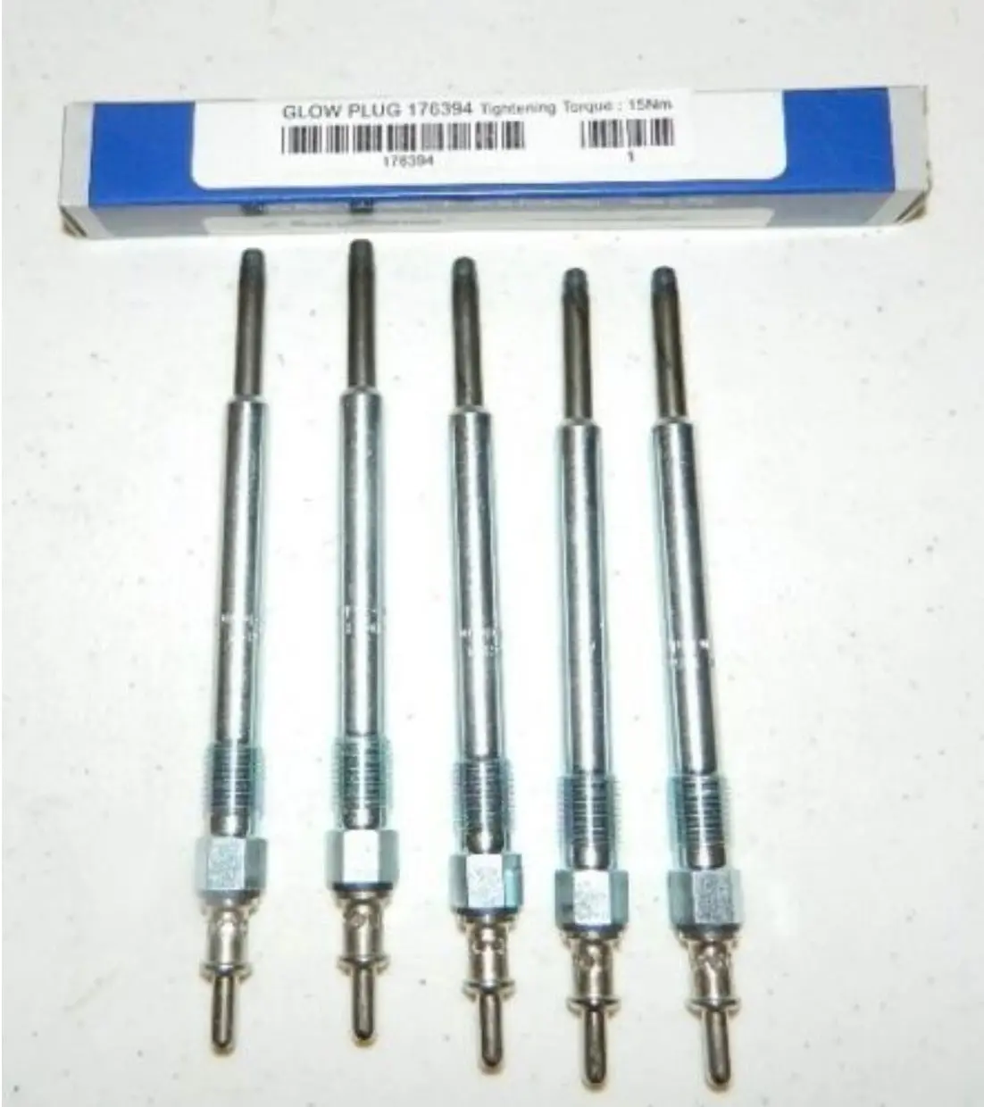 New Set Of 5 Glow Plugs For 2003-2006 Dodge/Freightliner Sprinter W/ 2.7L Diesel From Borg-Warner 176394 1