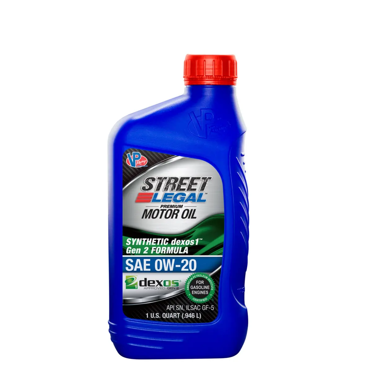 Vp Street Legal™ Synthetic Dexos1™ Gen 2 Motor Oil Sae 0W-20 1