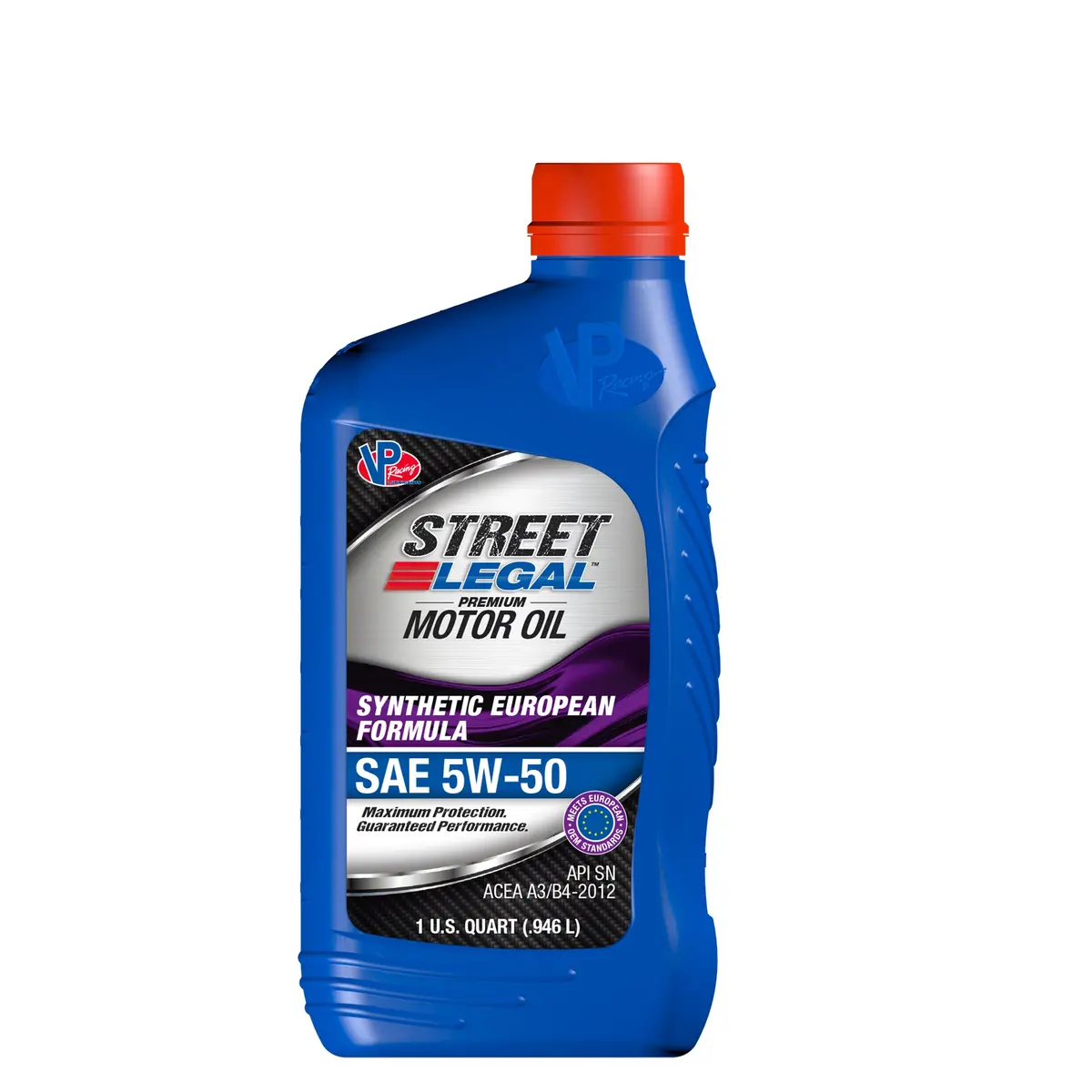 Vp Street Legal™ Synthetic European Motor Oil Sae 5W-50 1