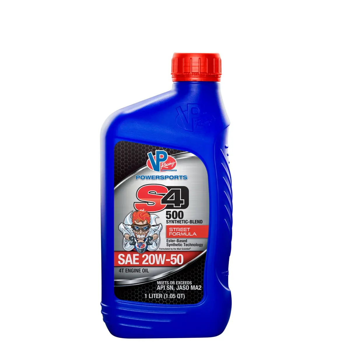 Vp S4 500 Four Stroke Engine Oil – Synthetic-Blend Street Formula 20W-50 1