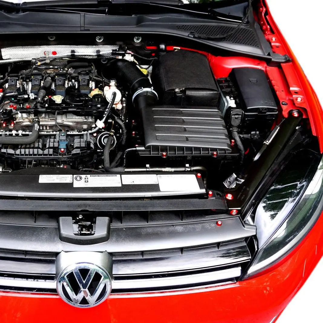 Zspec Stage-3 Dress Up Bolts® Fastener Kit For '15+ Vw Golf R Mk7, Stainless & Billet 11