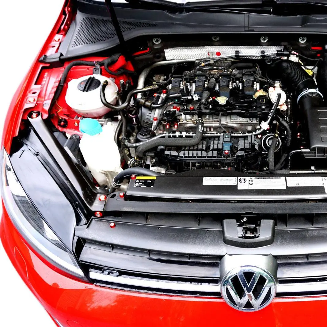 Zspec Stage-3 Dress Up Bolts® Fastener Kit For '15+ Vw Golf R Mk7, Stainless & Billet 10