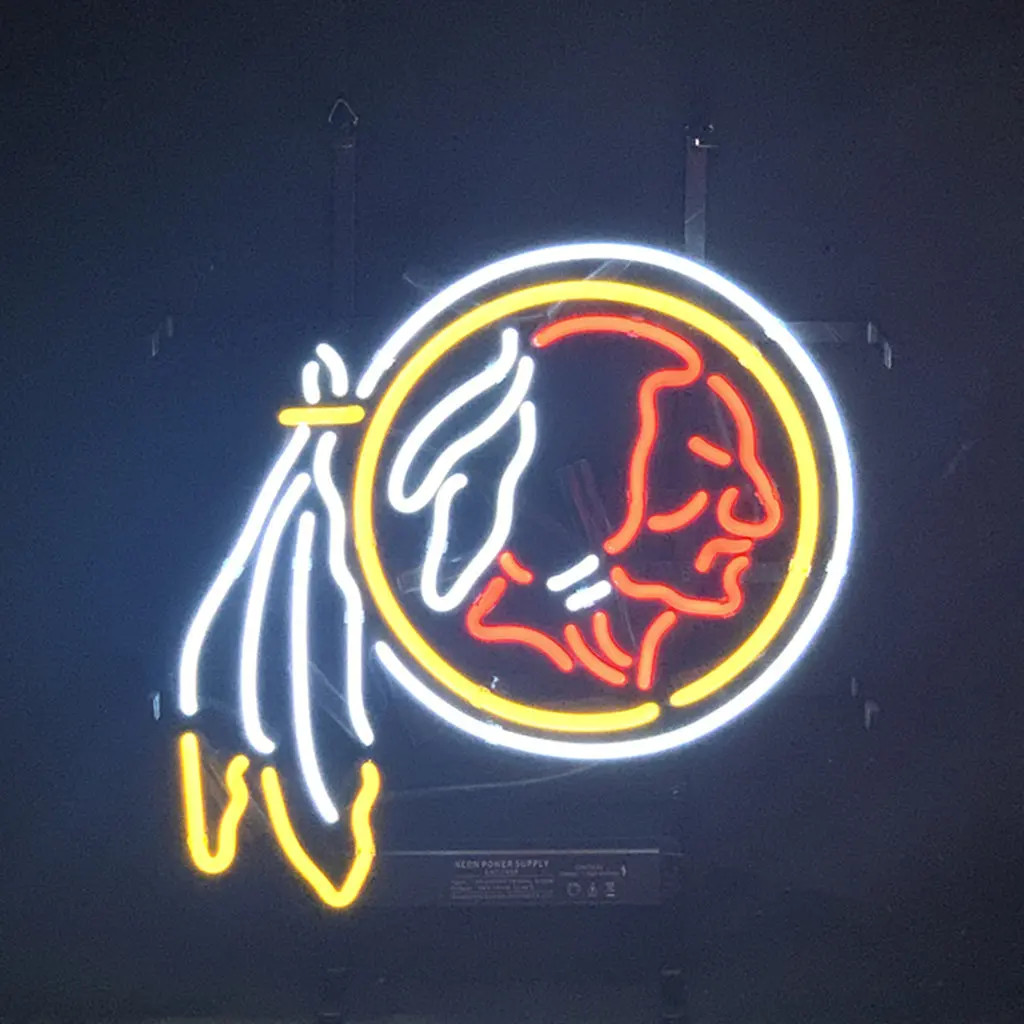 Washington Redskins Sport Logo Neon Signs Light 1