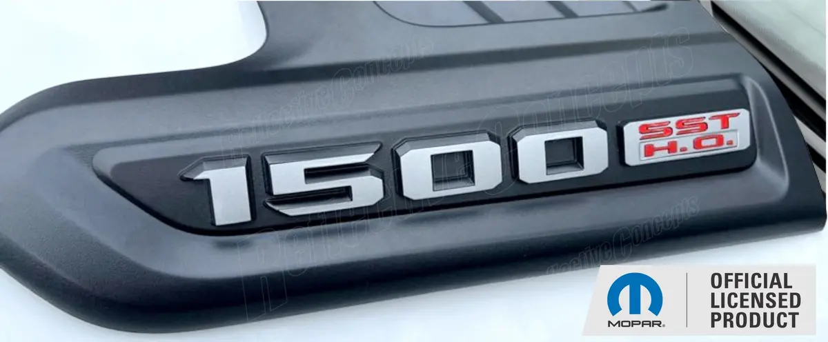 1500 Sst H.O. Sport Performance Hood Emblem Overlay Decals - 2025 Limited 1