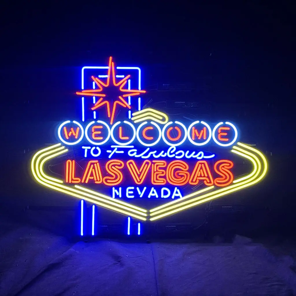 Classic Welcome To Las Vegas Nevada Neon Signs 1