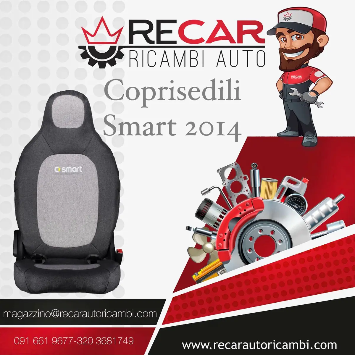 Coprisedili  Su Misura Smart Dal 2014 In Poi 1