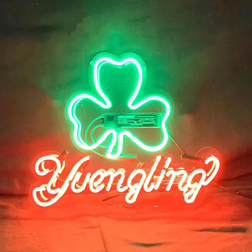 Yuengling Lager Clover Neon Light Sign 1