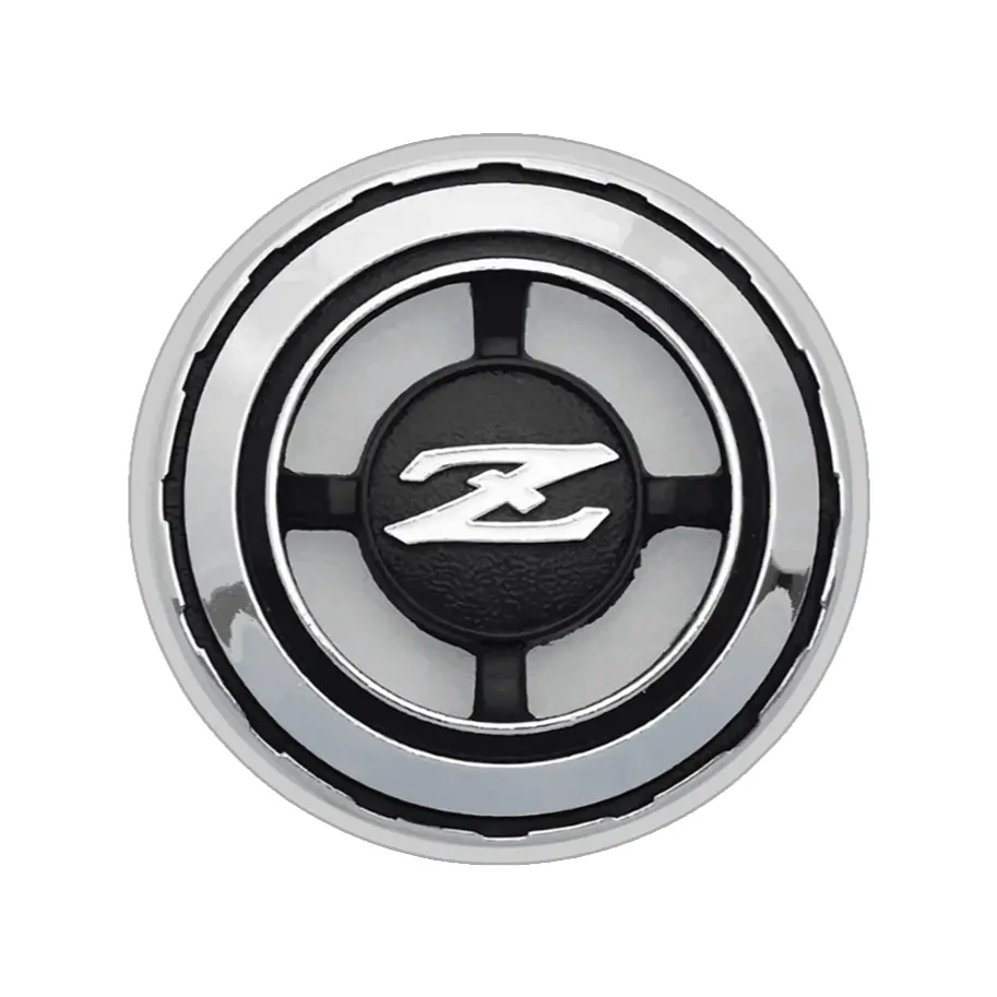 Datsun S30 Quarter-Window Emblem Vinyl Decal / Sticker, Round 3.1" 1