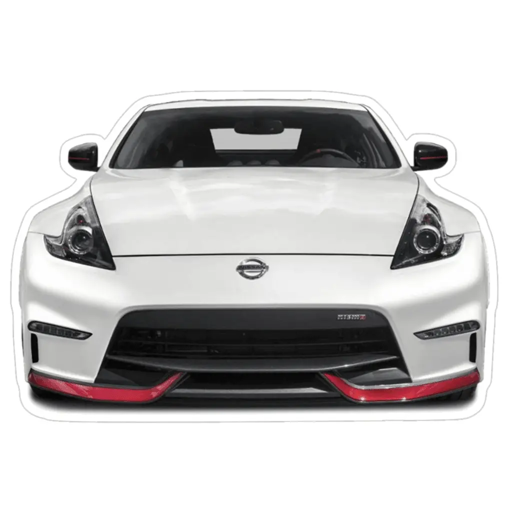 Nissan Nismo 370Z V2 Car Vinyl Decal / Sticker, 4" X 2.7" 1
