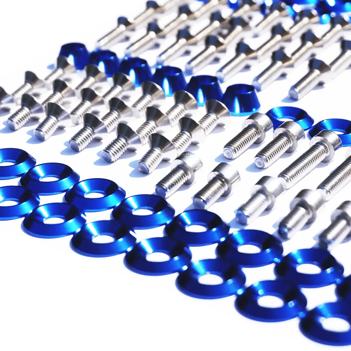 Zspec Stage-2 Dress Up Bolts® Fastener Kit For '13-16 Nissan Altima, Stainless & Billet 5