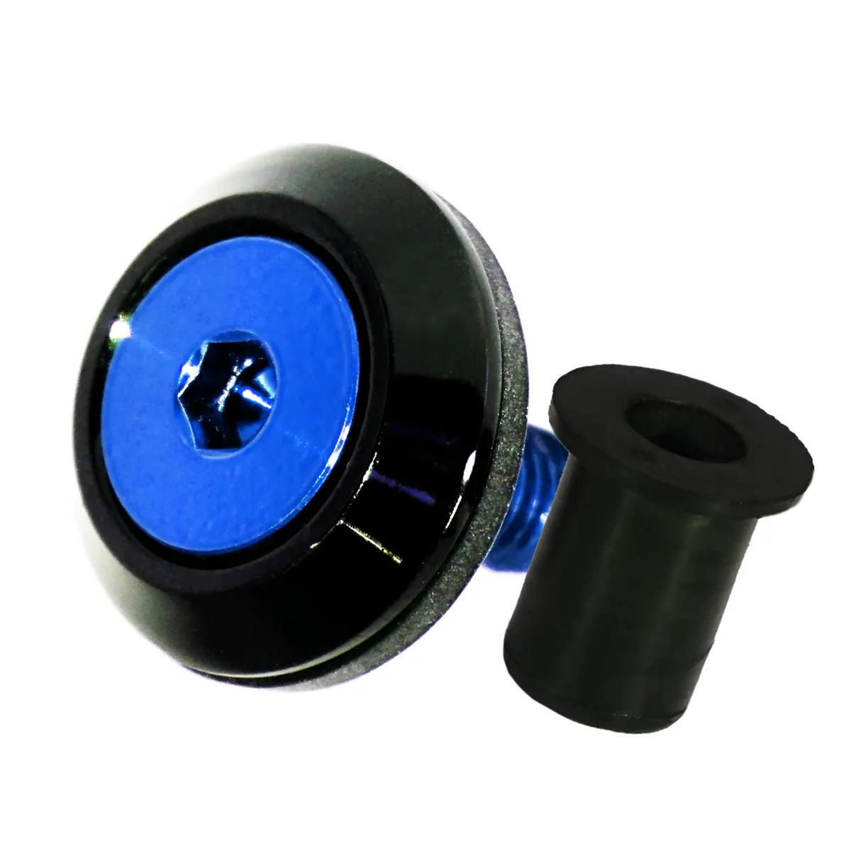 Zspec Low-Profile Body Kit Fastener, M5x20mm W/ Well Nut, Titanium & Billet, Per Each 1