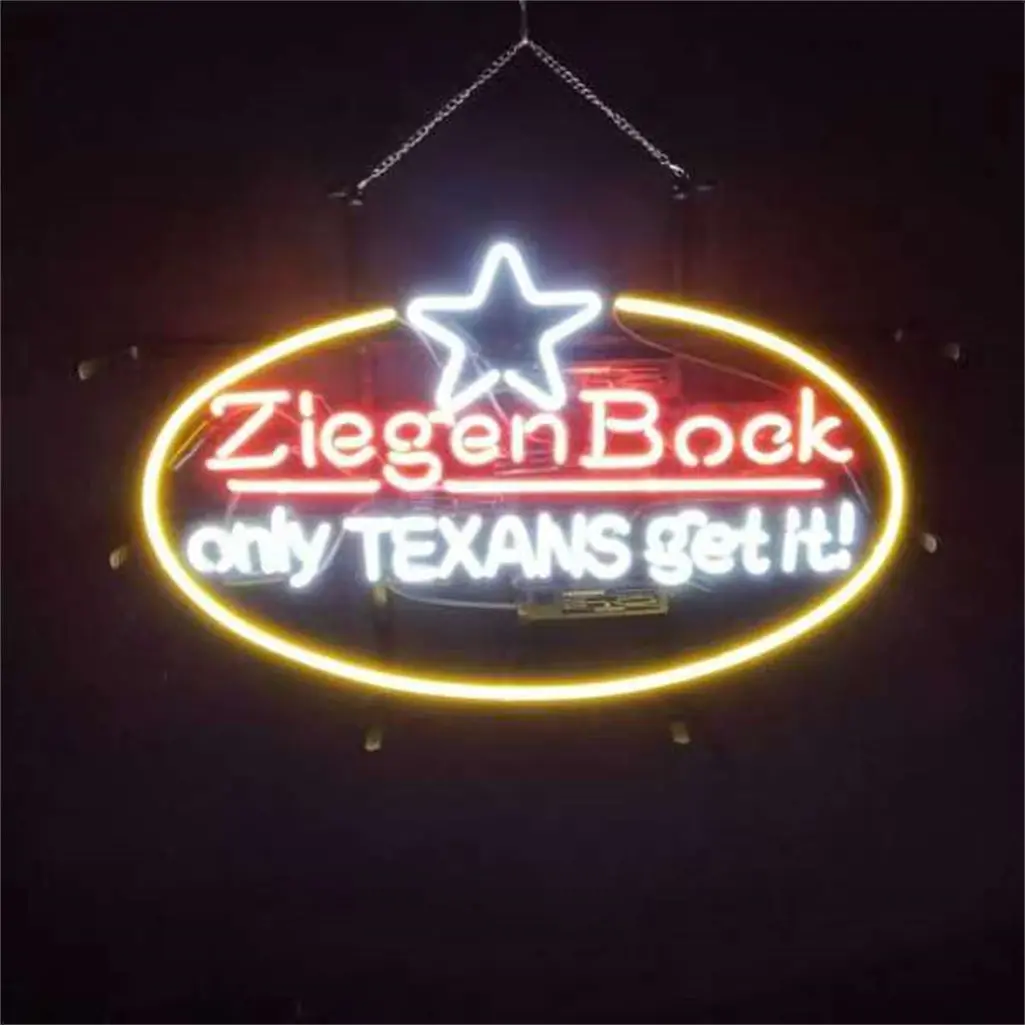 Ziegen Bock Only Texans Get It Neon Light Sign 1
