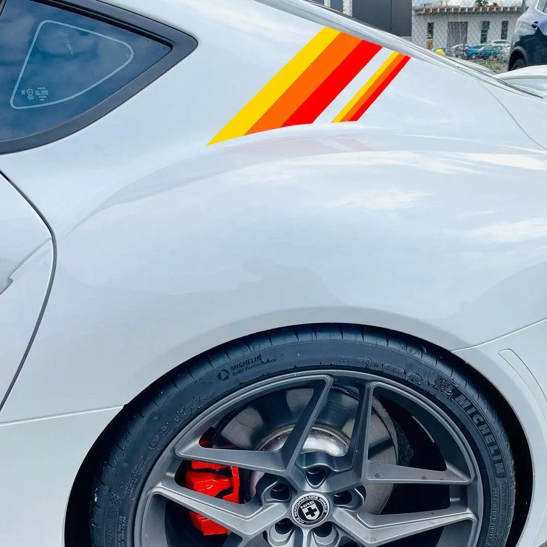 A91 Retro Heritage Trd Style Decklid Stripes - 2020+ Supra 1