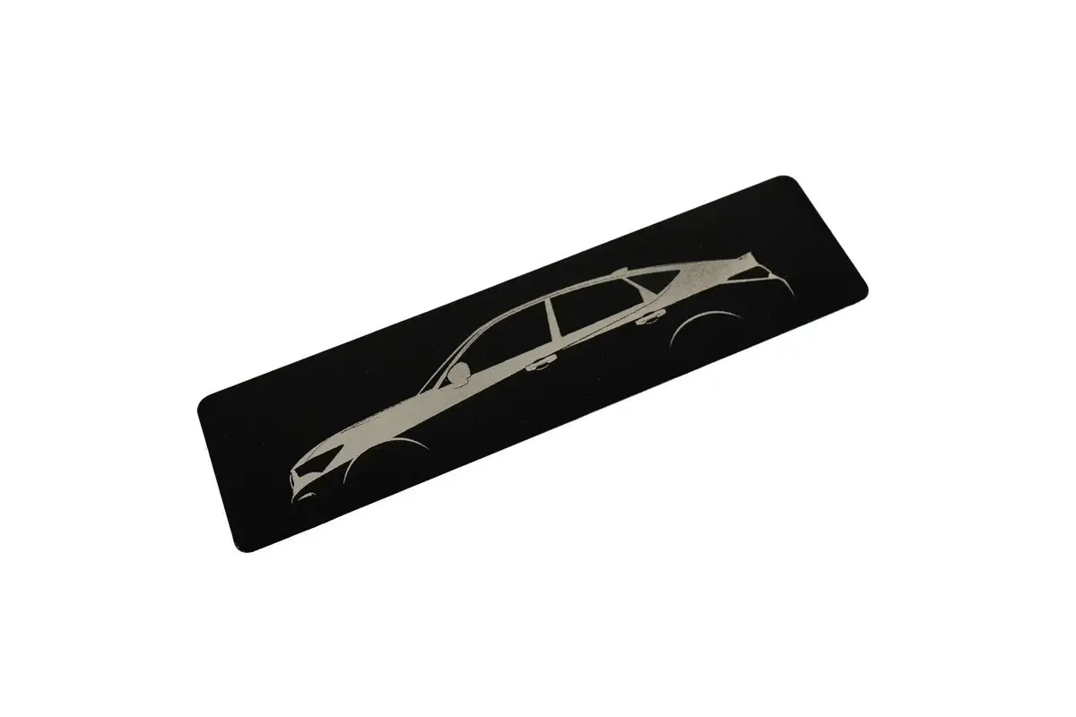 Acura Integra De Outline Weathertech Floor Mat Logo Insert (Metal Etched) - 2023+ Integra 1