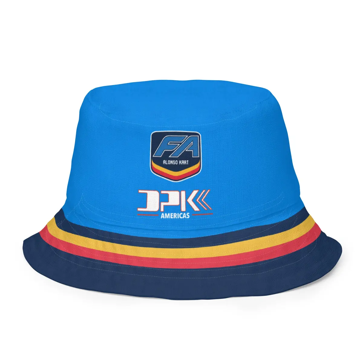 Dpk Racing-Blue-Bucket Hat 1