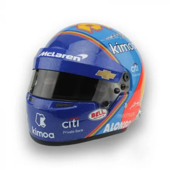 Bell | Mini Helmet | 2019 - Fernando Alonso Indy 1