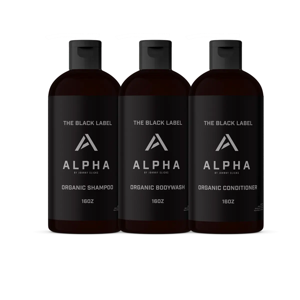Black Label Shower Set 1