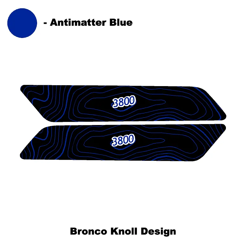 Topo Interior Rear Door Grab Handle Overlay Kit (Printed Series) - 2021+ Bronco 4 Door 43